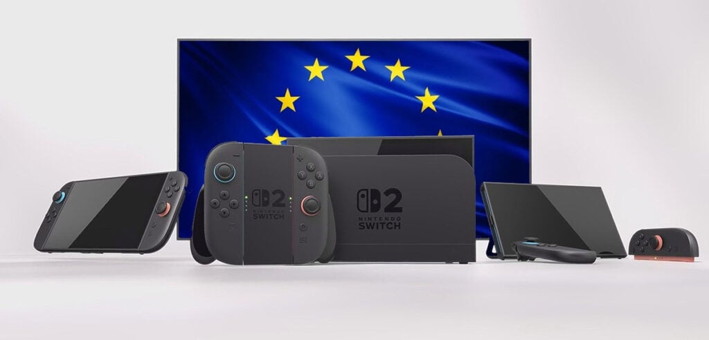 Nintendo will launch an EU version of Switch 2 to support battery removal.